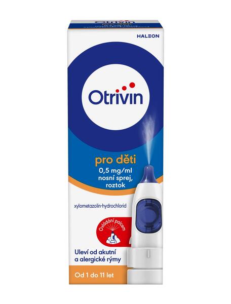 Otrivin pro děti 0,5mg/ml nosní sprej 10 ml