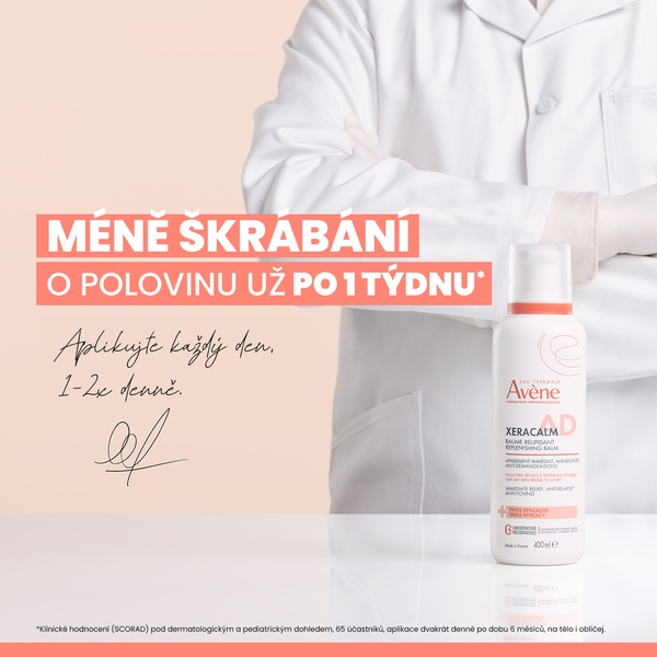Avene XeraCalm A.D Relipidační balzám 400 ml Avene XeraCalm A.D Relipidační balzám 400 ml