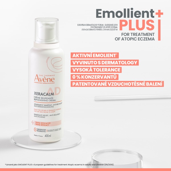 Avene XeraCalm A.D Relipidační krém 400 ml Avene XeraCalm A.D Relipidační krém 400 ml