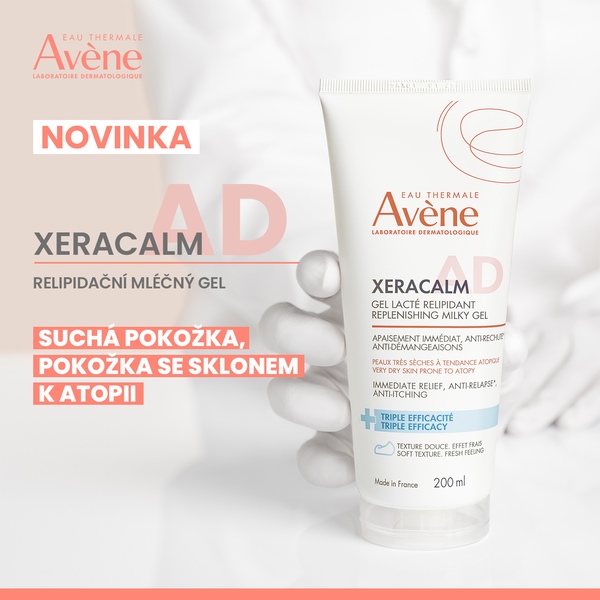 Avene XeraCalm A.D Relipidační mléčný gel 200 ml