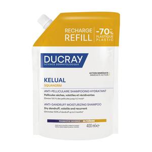 Ducray Kelual Squanorm šampon - Suché lupy náplň 400 ml Ducray Kelual Squanorm šampon - Suché lupy náplň 400 ml