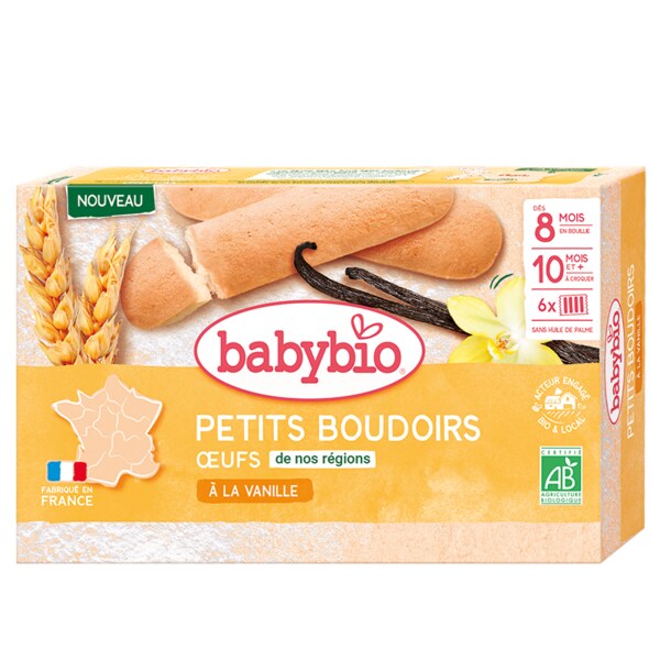 BABYBIO vanilkové piškoty 120 g