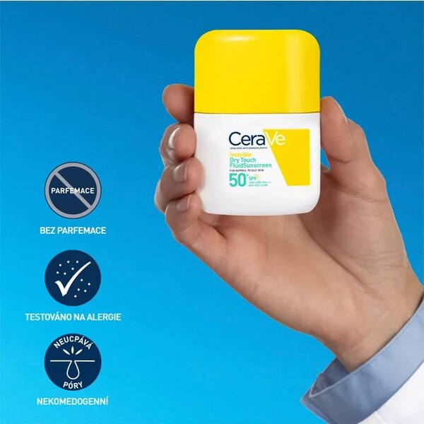 CeraVe Zmatňující opalovací fluid SPF50+ 50 ml