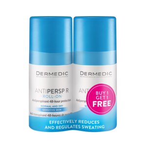 Dermedic Antiperspirant roll-on 48h Duo pack 2x60 g 