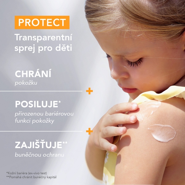 A-Derma Protect Kids SPF50+ Transparentní sprej 200 ml
