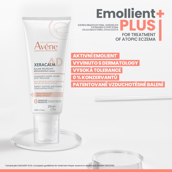 Avene Xeracalm A.D. Relipidační balzám 200 ml Avene Xeracalm A.D. Relipidační balzám 200 ml