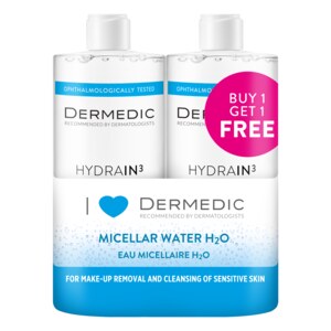 Dermedic Hydrain micelární voda Duopack 2x500 ml
