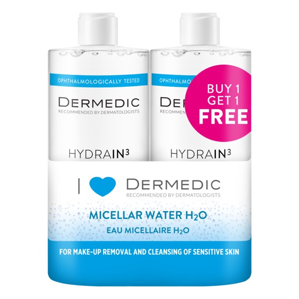 Dermedic Hydrain micelární voda Duopack 2x500 ml