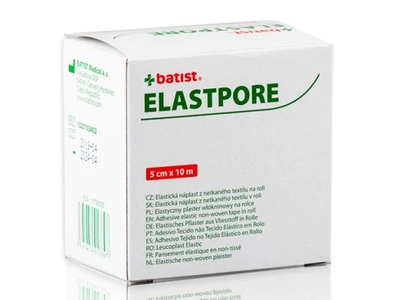 Elastpore Náplast fixační 5 cm x 10 m 1 ks