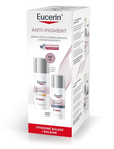 Eucerin Antipigment Denní krém + noční krém 2x50 ml