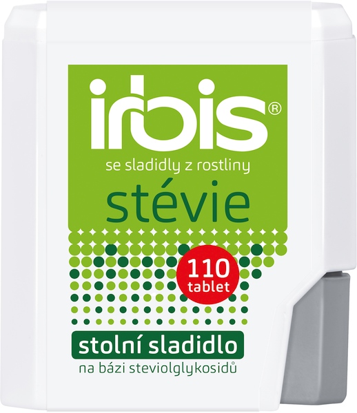 Irbis Se sladidly ze stévie dávkovač 110 tablet