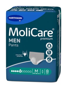MoliCare Men Pants inkontinenční kalhotky 5 kapek M 8 ks