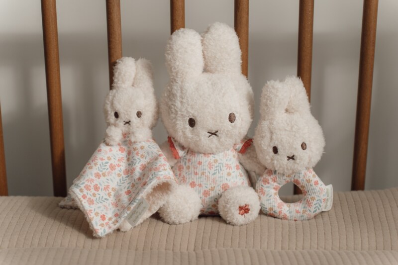 Little Dutch Dárková sada 3-dílná Králíček Miffy Lucky Blossom set
