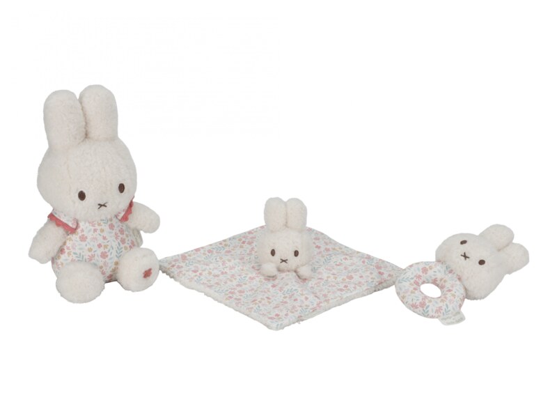 Little Dutch Dárková sada 3-dílná Králíček Miffy Lucky Blossom set