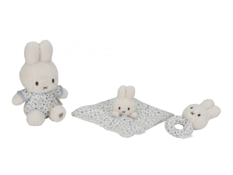 Little Dutch Dárková sada 3-dílná Králíček Miffy Lucky Leaves set