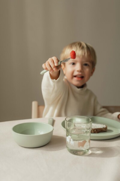 Little Dutch Dětská jídelní sada 6-dílná Farma set