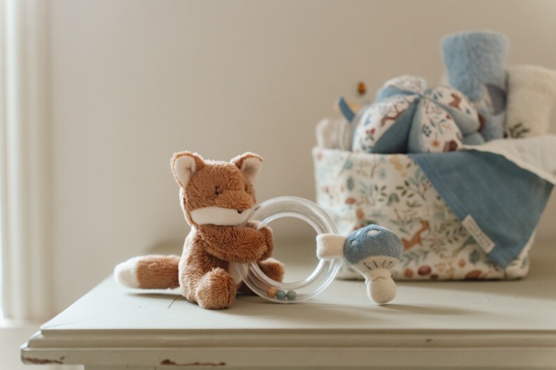 Little Dutch Chrastítko s liškou Forest Friends 1 ks