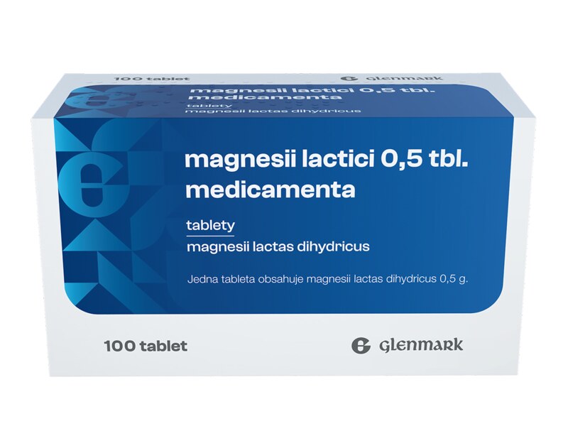 Magnesii lactici 0,5 Medicamenta 100 tablet