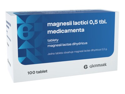 Magnesii lactici 0,5 Medicamenta 100 tablet