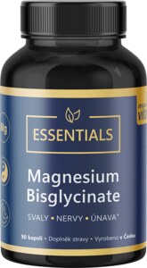 Maxi Vita Essentials Magnesium Bisglycinate 90 kapslí Maxi Vita Essentials Magnesium Bisglycinate 90 kapslí