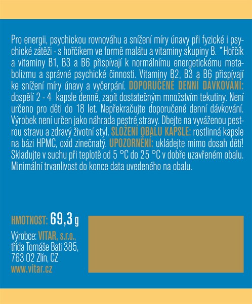 Maxi Vita Essentials Magnesium Malate 90 kapslí