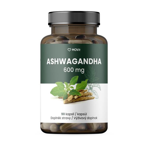 MOVit Ashwagandha 600 mg 90 kapslí