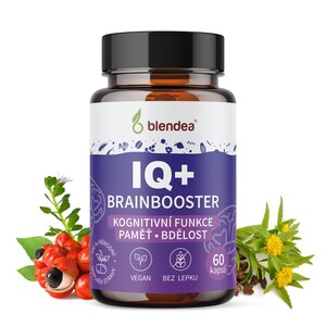 Blendea IQ+ Brain Booster 60 kapslí Blendea IQ+ Brain Booster 60 kapslí