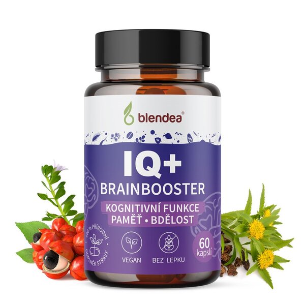 Blendea IQ+ Brain Booster 60 kapslí Blendea IQ+ Brain Booster 60 kapslí