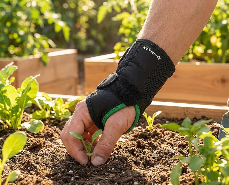 Mueller Wrist Brace Ortéza na zápěstí univerzální 1 ks