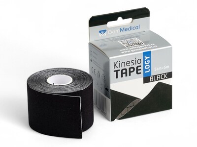 GM Kinesio tape 5 cm x 5 m černý