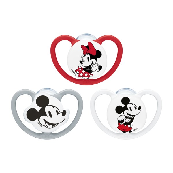 Nuk Perfect Match Air Dudlík Mickey 6-18m Mix barev 1 ks