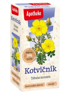 Apotheke Kotvičník nálevové sáčky 20x1,5 g Apotheke Kotvičník nálevové sáčky 20x1,5 g