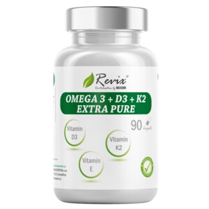 Maxxwin Revix Omega 3+D3+K2+E Extra pure 90 kapslí