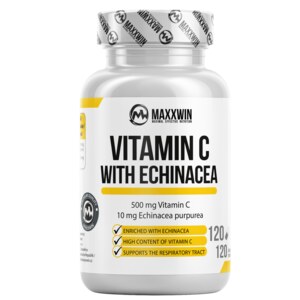 Maxxwin Vitamin C + Echinacea 120 kapslí Maxxwin Vitamin C + Echinacea 120 kapslí