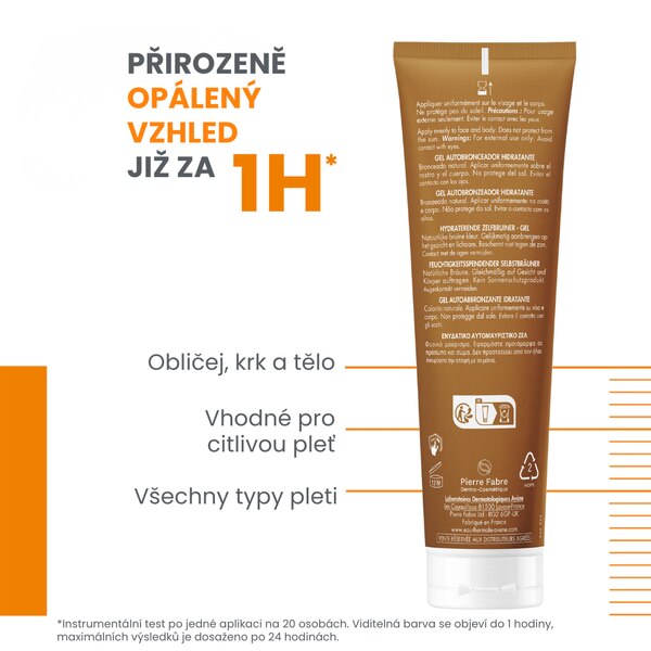 Avene Hydratační samoopalovací gel 100 ml