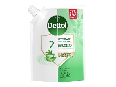 Dettol Tekuté mýdlo Aloe a bambus - náplň do bezdotykového dávkovače 500 ml