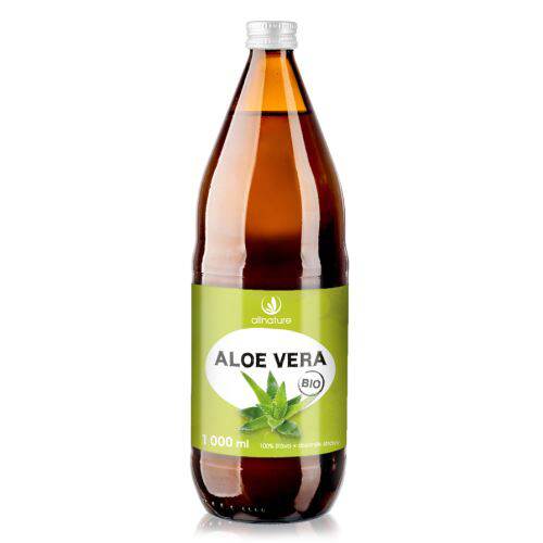 Allnature Aloe Vera Bio 100% šťáva 1000 ml