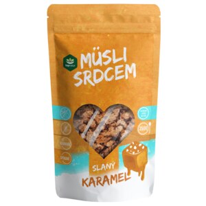 Topnatur Müsli srdcem Slaný karamel 350 g