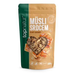 Topnatur Müsli srdcem Slaný karamel 350 g