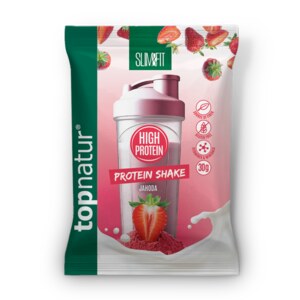 Topnatur Slim&Fit Protein Shake Jahoda 30 g