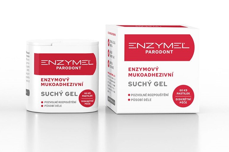 Enzymel Parodont Suchý gel pastilky 60 ks Enzymel Parodont Suchý gel pastilky 60 ks