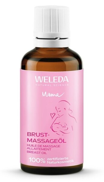 Weleda Mama Olej na masáž prsů 50 ml Weleda Mama Olej na masáž prsů 50 ml