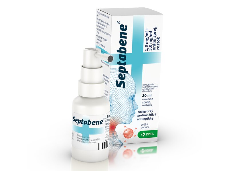 Septabene orální sprej 30 ml Septabene orální sprej 30 ml