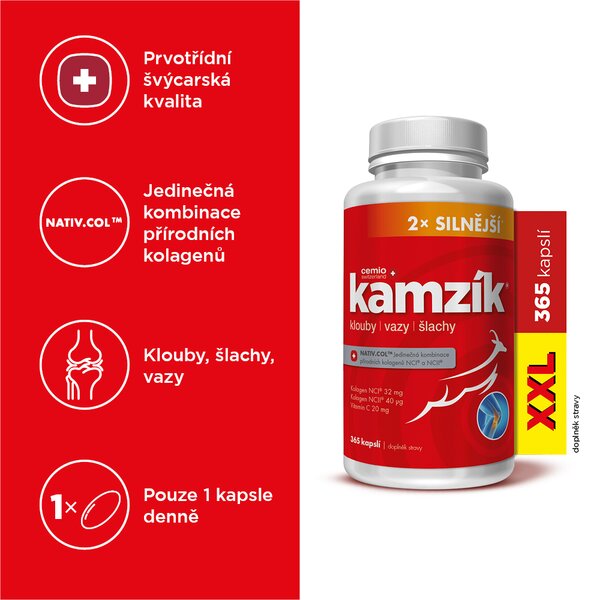 Cemio Kamzík XXL 365 kapslí