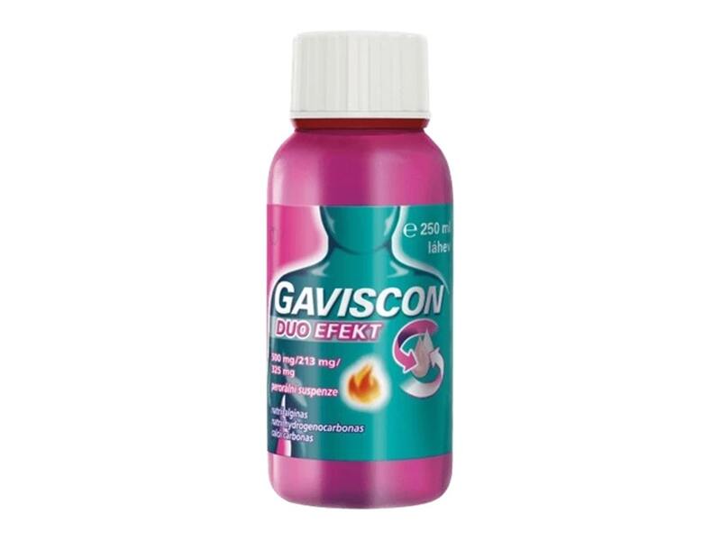 Gaviscon Duo Efekt perorální suspenze 250 ml 