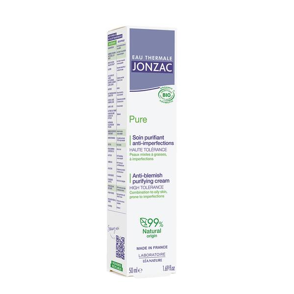 Jonzac Pure Čisticí krém na aknózní pleť BIO 50 ml