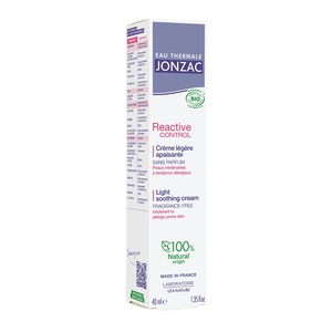 Jonzac Reactive Lehká emulze na intolerantní pleť BIO 40 ml