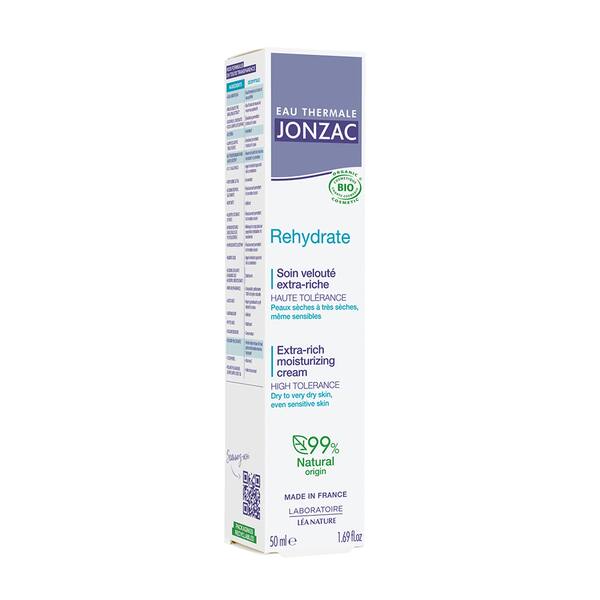 Jonzac Rehydrate Výživný hydratační krém BIO 50 ml