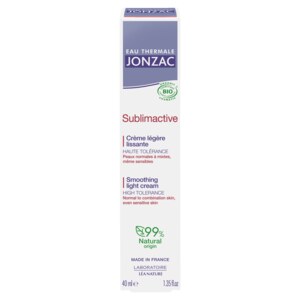 Jonzac Sublimactive Lehký krém na vrásky BIO 40 ml