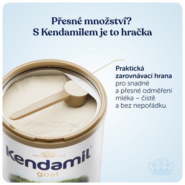 Kendamil 1 Kozí Počáteční kojenecké mléko 0-6m 800 g